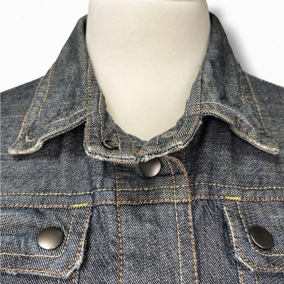 a.v.v japanese denim jacket - Picture 2 of 4